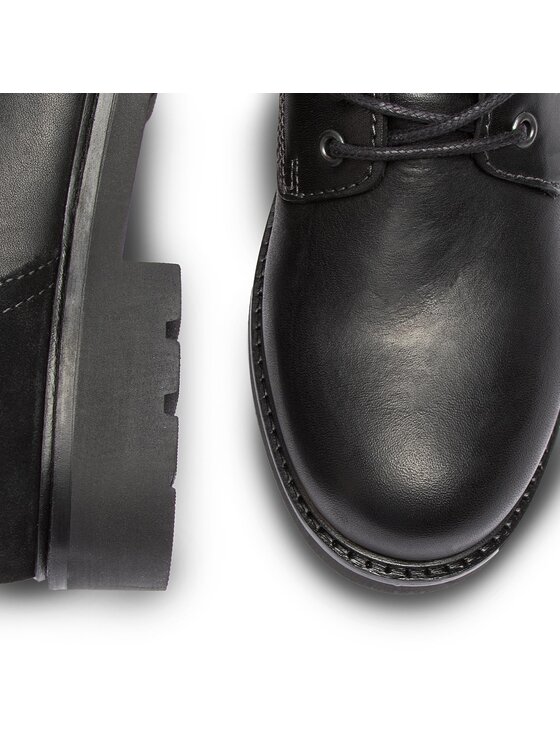 Tommy Hilfiger Cizme Tommy Hilfiger Active Leather Boot FM0FM01774 Negru