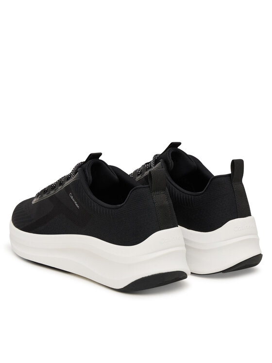 Calvin Klein Sneakers Calvin Klein Andrea - Chunky Ck Stripe Runner Trainers HM0HM02158 Negru