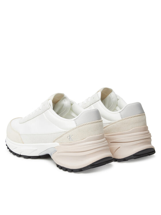 Calvin Klein Jeans Сникърси Calvin Klein Jeans Hike Runner Mg Nylon Perl YW0YW01963 Бял