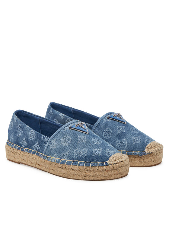 Guess Еспадрильї Guess FLJDNN DEN14 Голубий