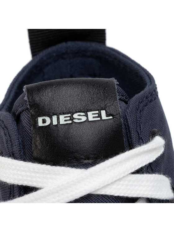 Diesel Trampki Diesel S-Astico Mid Lace Y01874 P0465 T6065 Granatowy