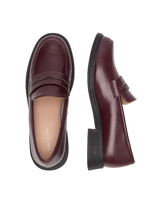 Jenny Fairy Mokasíny Jenny Fairy WFA3074-1 Bordó