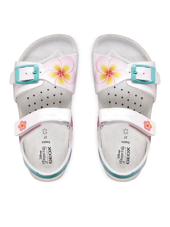Geox Szandál Geox J Adriel Girl J558MG 000NF C0817 S Fehér