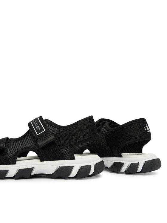 Calvin Klein Basutės Calvin Klein Velcro Sandal V1B2-83321-1564 Juoda