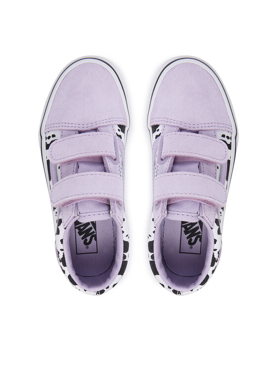 Vans Tenisówki Vans Old Skool V VN000CYDGRG1 Fioletowy jasny