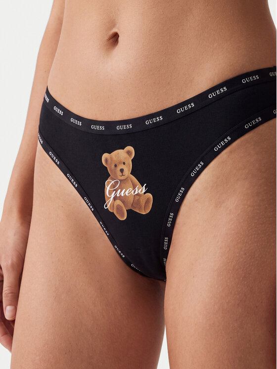 Guess Guess Conjunto de tangas O6BG02 K5995 Negro
