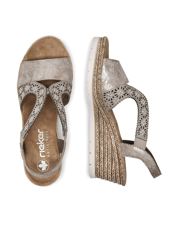Rieker Sandalias Rieker 61916-91 Plata