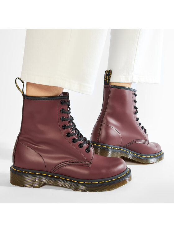 Dr. Martens Берци Dr. Martens 1460 Smooth 11821600 Бордовий