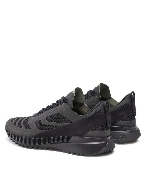 ECCO Sportcipők ECCO Zipflex M Low Tex 80378451052 Fekete