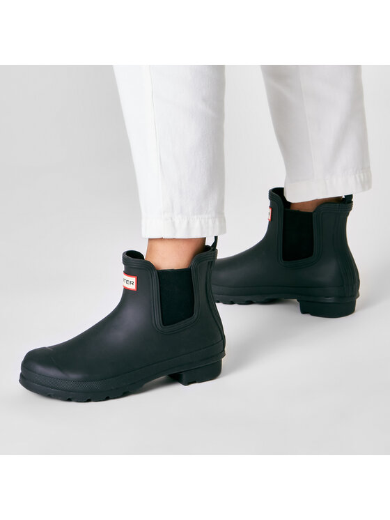 Hunter Гумові чоботи Hunter Original Chelsea WFS2078RMA Чорний