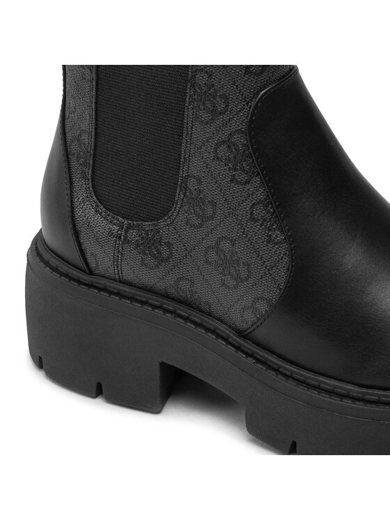 Guess Kotníková obuv s elastickým prvkem Guess Shuze FLTSHU ELE10 Černá