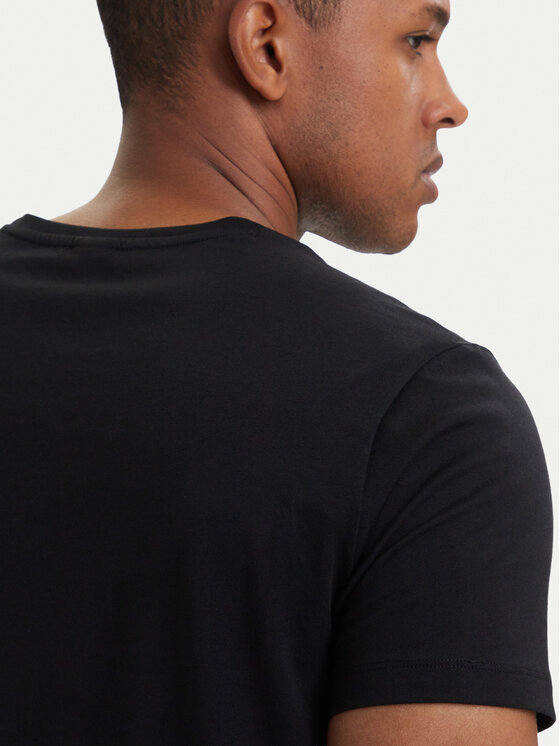 BOSS BOSS Camiseta 50565324 Negro Regular Fit