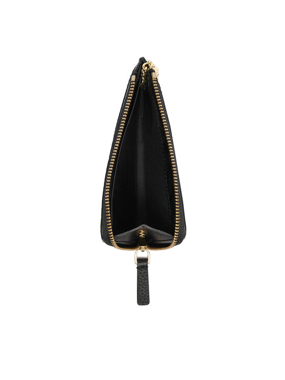 Marc Jacobs Denarnica za kovance Marc Jacobs The Leather Top Zip Multi 2S4SMP010S02 Črna