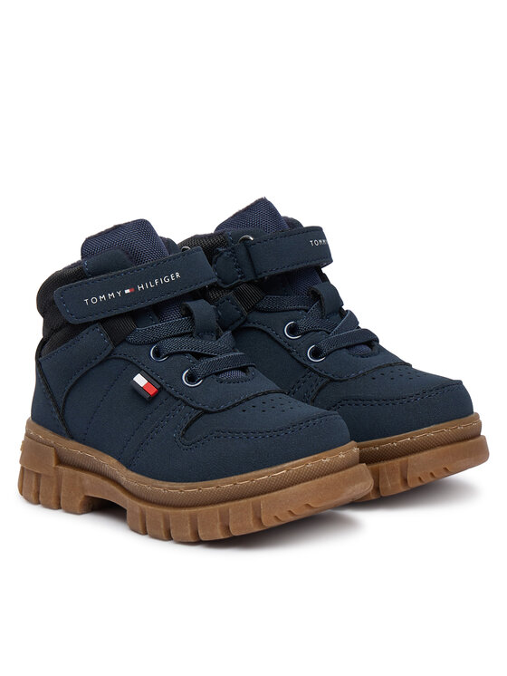 Tommy Hilfiger Μποτίνια Tommy Hilfiger T1X5-35290-0316 Σκούρο μπλε