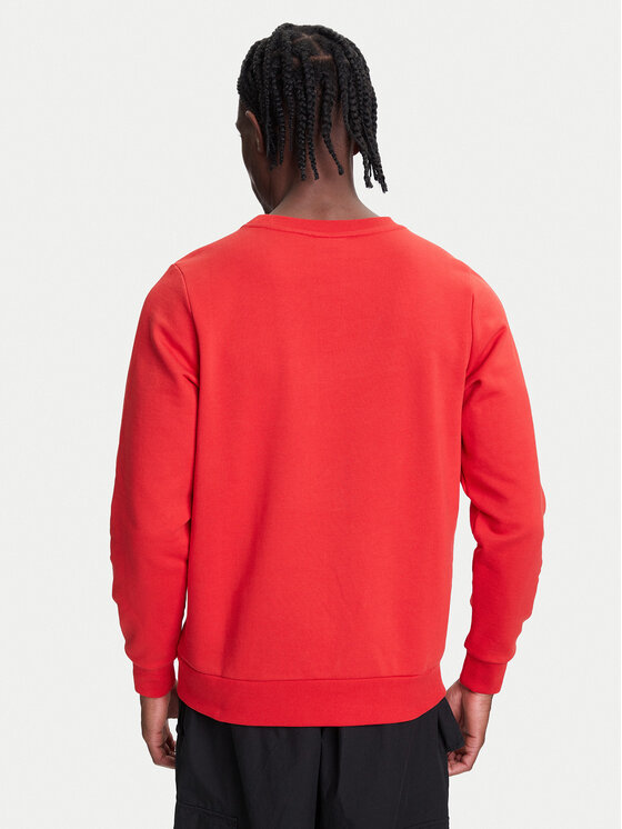 Kappa Kappa Majica dugih rukava Authentic Nymphe 321Y1MW Crvena Comfort Fit