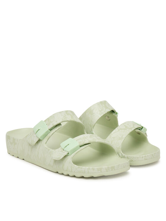 Scholl Шльопанці Scholl Bahia Med. MF00742 Зелений