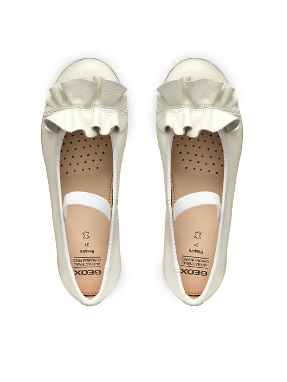Geox Ballerine Geox Jr Plie' J5555A 85 C1000 S Bianco