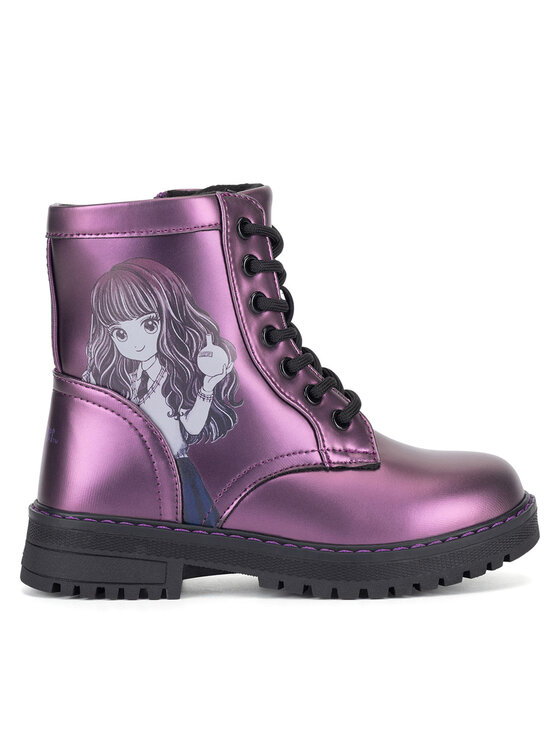 Harry Potter Botines planos Harry Potter CM-AW24-219WBHP-B Violeta