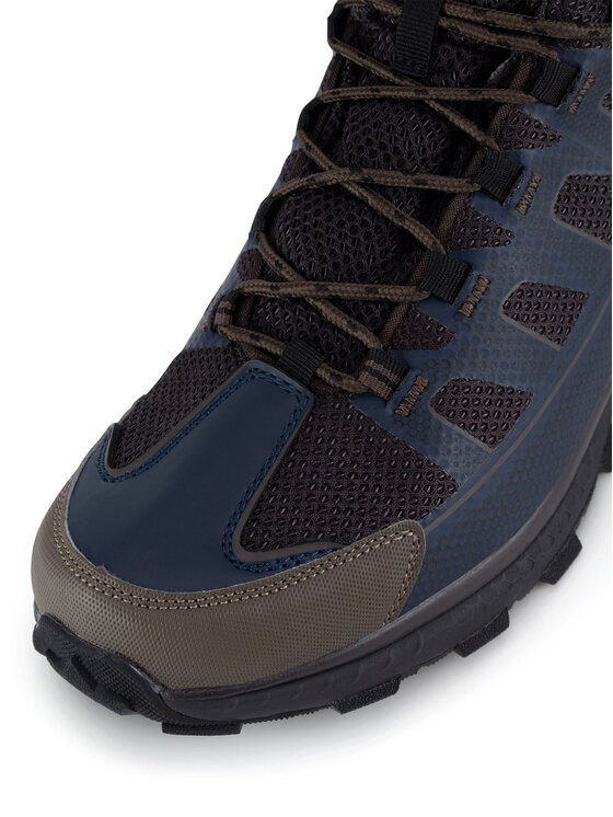 Hunter Trekingová obuv Hunter PEAK RT MID WP Tmavomodrá