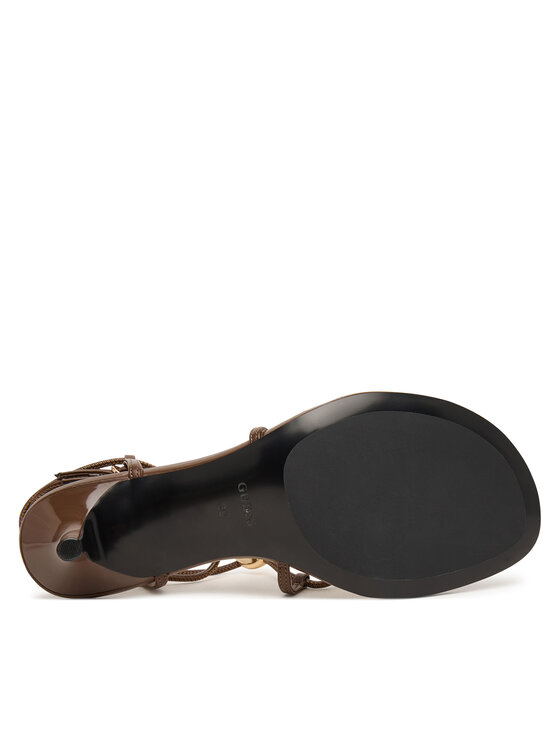 Guess Сандали Guess FLTAYS ELE03 Кафяв