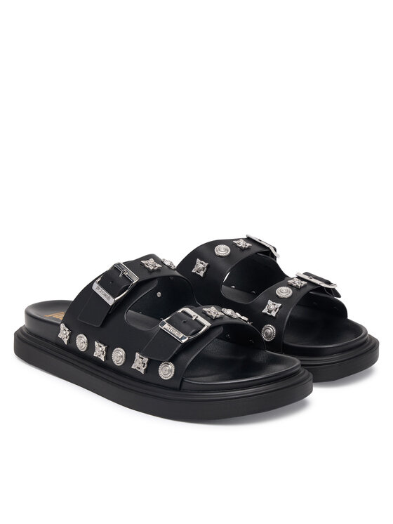 Just Cavalli Natikači Just Cavalli 80QA3S92 ZPB91 Črna