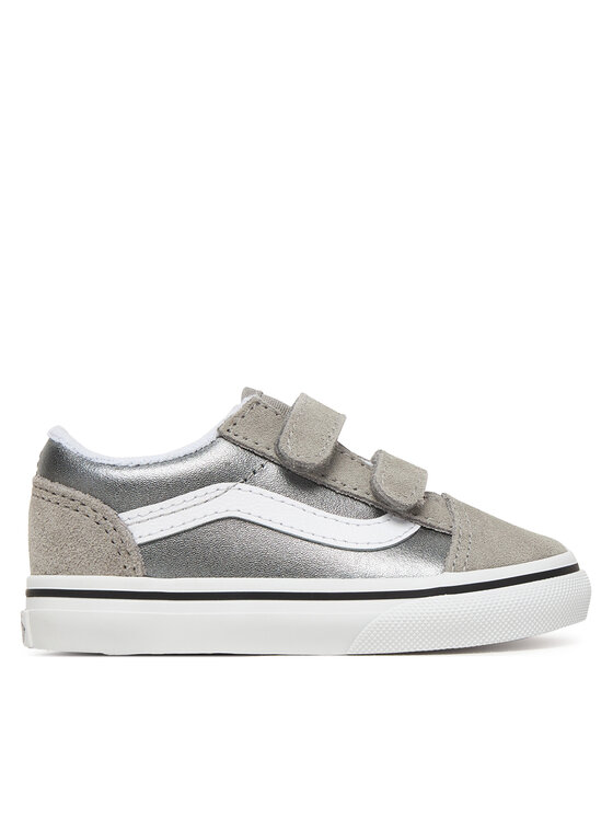 Vans Tenisówki Vans Old Skool V VN000CRWSLV1 Srebrny