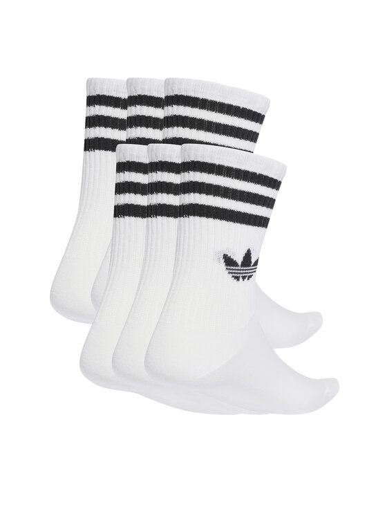 adidas Довгі шкарпетки adidas 3-Stripes JV7410 Білий