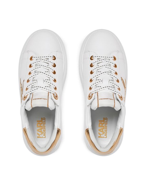 KARL LAGERFELD Снікерcи KARL LAGERFELD KL63510A Білий