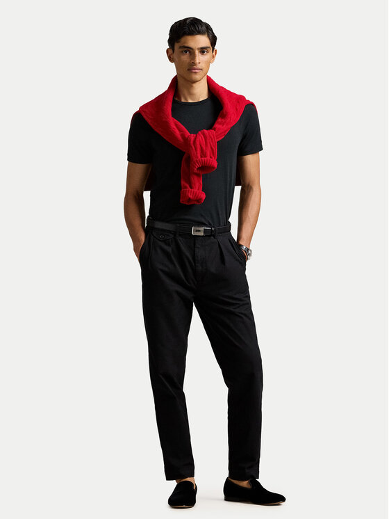 Polo Ralph Lauren Polo Ralph Lauren Póló Bsr 710680785 Fekete Custom Slim Fit