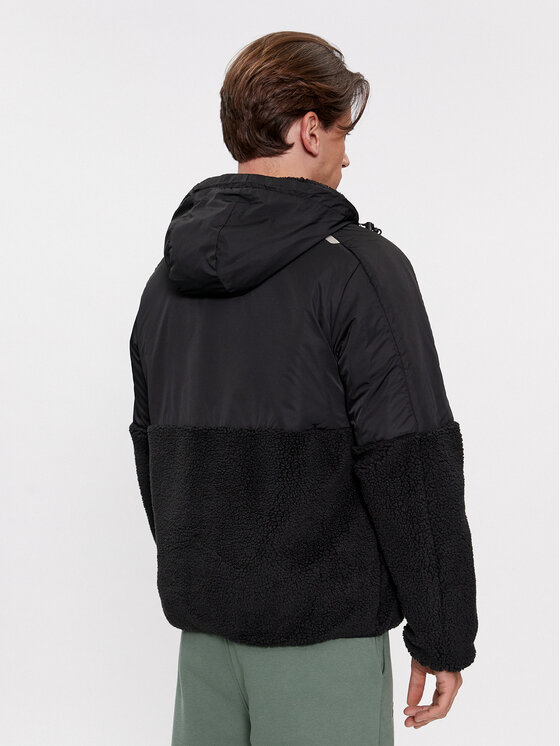 Kappa Kappa Chaqueta de entretiempo Logo 331E2RW Negro Regular Fit