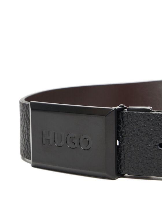 HUGO Vīriešu josta HUGO 50555040 Melns