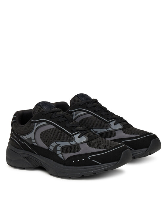 Tommy Jeans Sneakersy Tommy Jeans Archive '25 EM0EM01622 Czarny