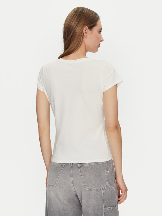 Guess Guess Футболка W5GI42 J1314 Écru Regular Fit