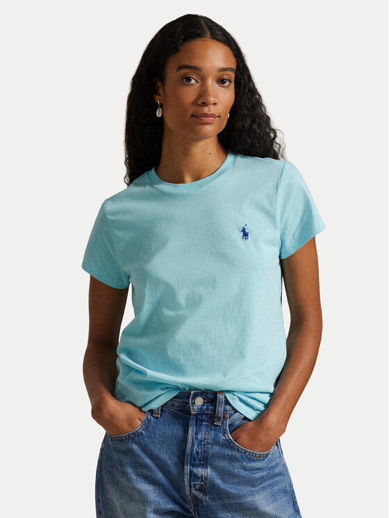 Polo Ralph Lauren Polo Ralph Lauren Camiseta 211B14605010 Turquesa Classic Fit