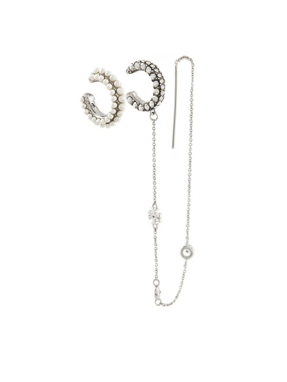 Tory Burch Сережки Tory Burch 161055 Срібний