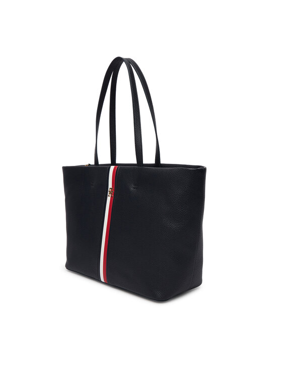 Tommy Hilfiger Bolso Tommy Hilfiger Th Corp Ess Tote AW0AW19334 Azul marino