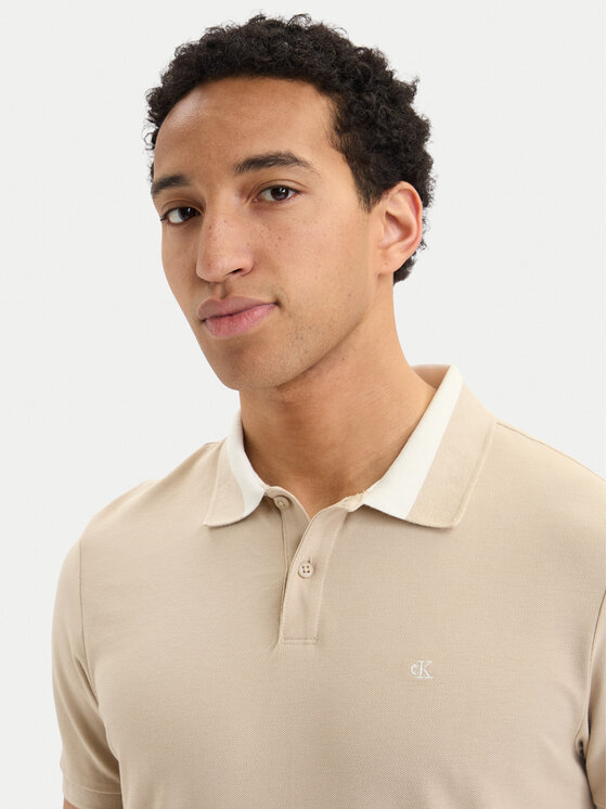 Calvin Klein Jeans Calvin Klein Jeans Polo LV04RG234G Beige claro Regular Fit