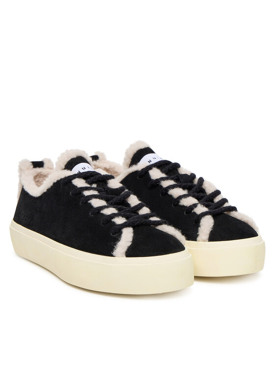 Inuikii Снікерcи Inuikii Shearling Low 1001.001.0242 Чорний
