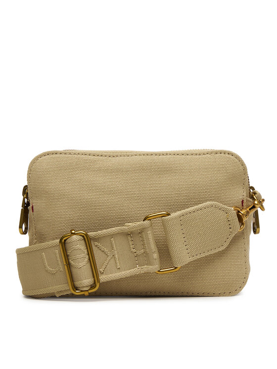 Calvin Klein Soma Calvin Klein Webbing Strap Canvas Camera Bag LV04F3385G Bēšs