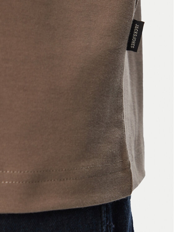 Jack & Jones Jack & Jones Camiseta Blaowen Ss 12292397 Marrón Regular Fit
