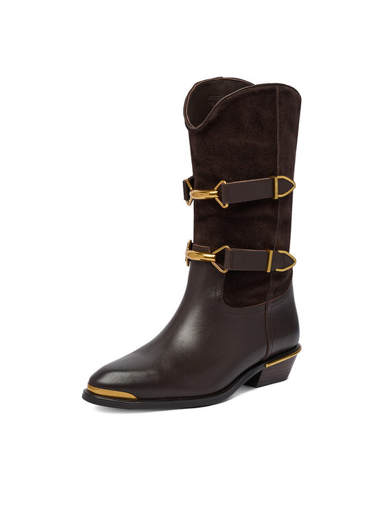 Badura Botine Badura EO-PARIS-GL893C-11.5-1511-2 Maro închis