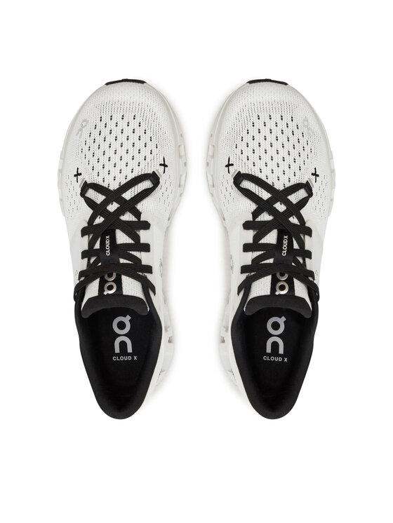 On Trenažieru zāles apavi On Cloud X 4 3WE30070791 Écru