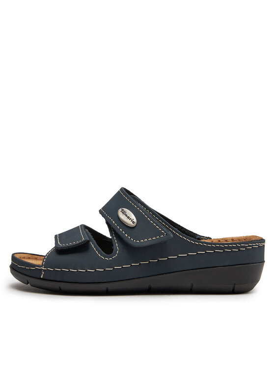 Tamaris Klapki Tamaris 1-27510-41 Granatowy