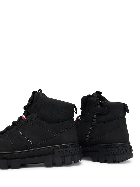 Tommy Hilfiger Ghete Tommy Hilfiger T3X5-34129-1696999 D Negru