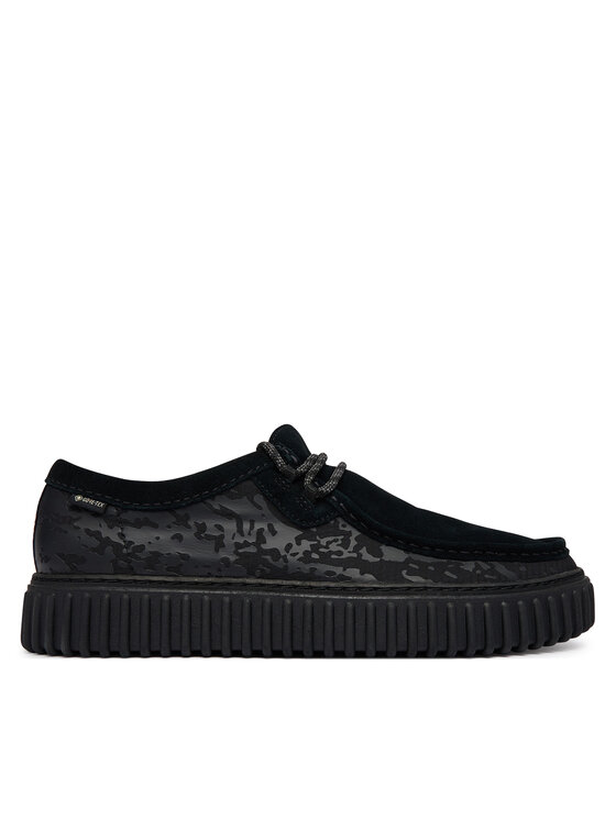 Clarks Polobotky Clarks Torhill GTX 26329451 Černá