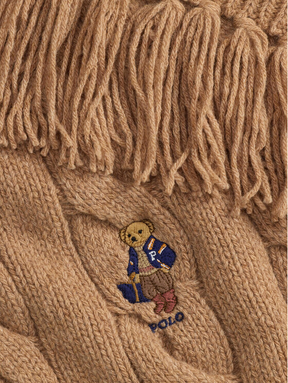 Polo Ralph Lauren Šal Polo Ralph Lauren 455P18119002 Smeđa