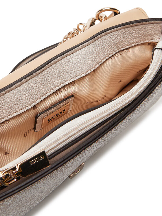 Guess Дамска чанта Guess HWBG78 79750 Кремав