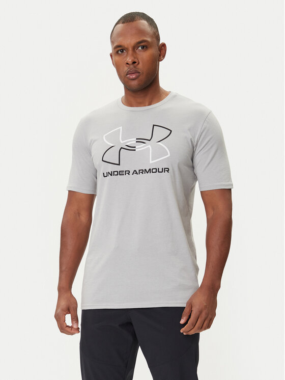 Under Armour Under Armour Camiseta Ua Gl Foundation Update Ss 1382915-011 Gris Loose Fit