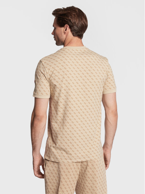 Guess Guess T-shirt Jamey Z2BI09 J1314 Bež Regular Fit