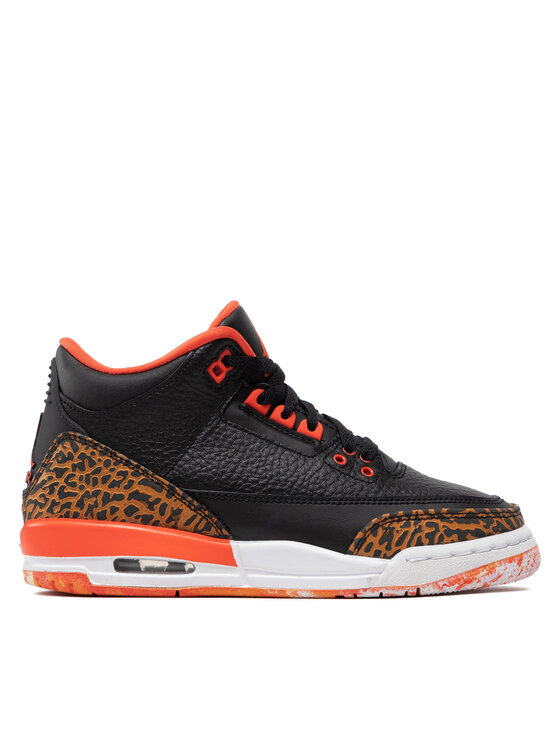 Nike Sportcipők Nike Air Jordan 3 Retro (Gs) 441140 088 Fekete